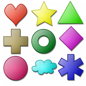 Shapes Clip Art (350x350)