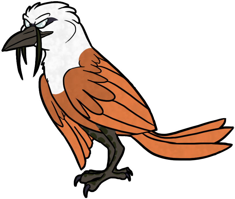Image - Bellbird Cartoon (855x707)