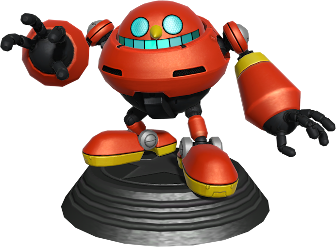 Sonic Generations Egg Pawn Statue - Sonic Generations Red Rings (692x509)