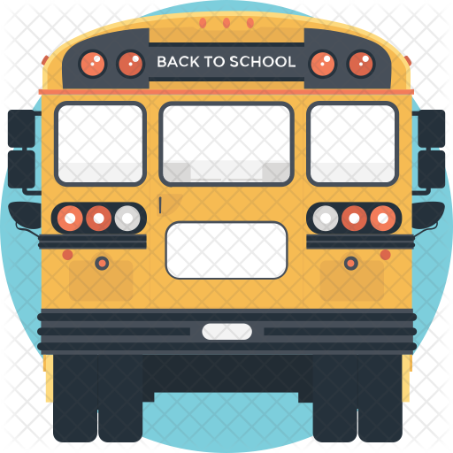 School Bus Icon - Bus (512x512)