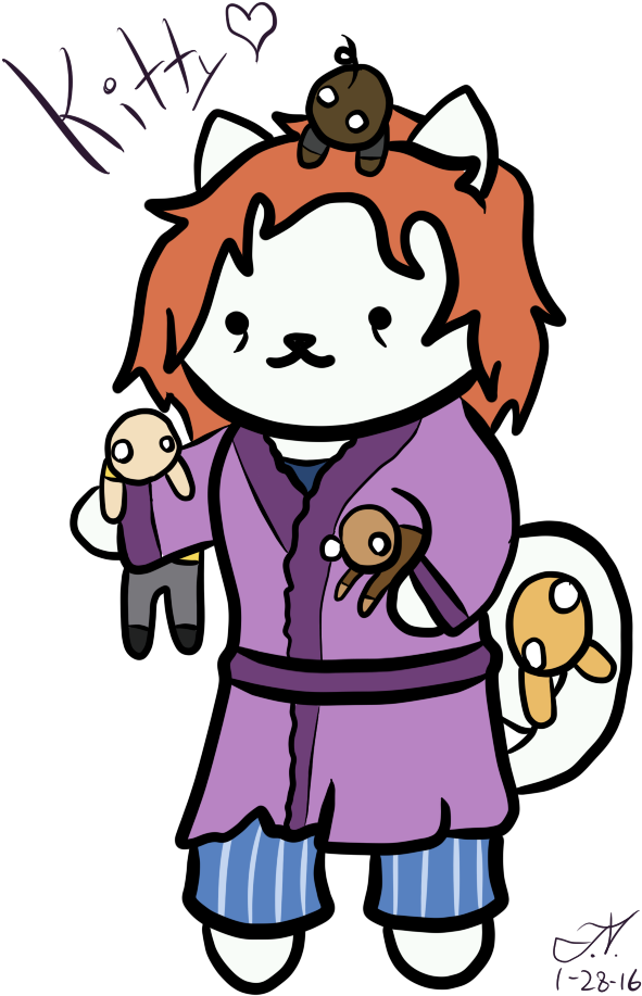 Mutant Atsume Oc - Cartoon (720x960)
