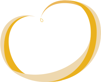 Orange Embrace - Heart (347x357)