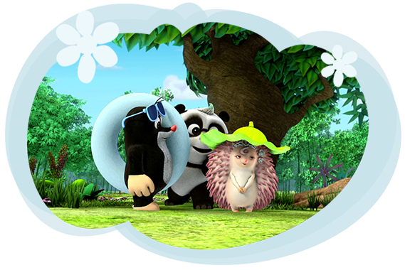Little Mole Cartoon - Mole (569x380)