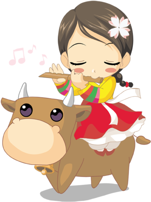 Flute Cartoon Drawing - Flute (540x699)