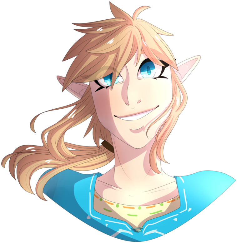 Link By Deep-nerd - Cartoon (877x910)