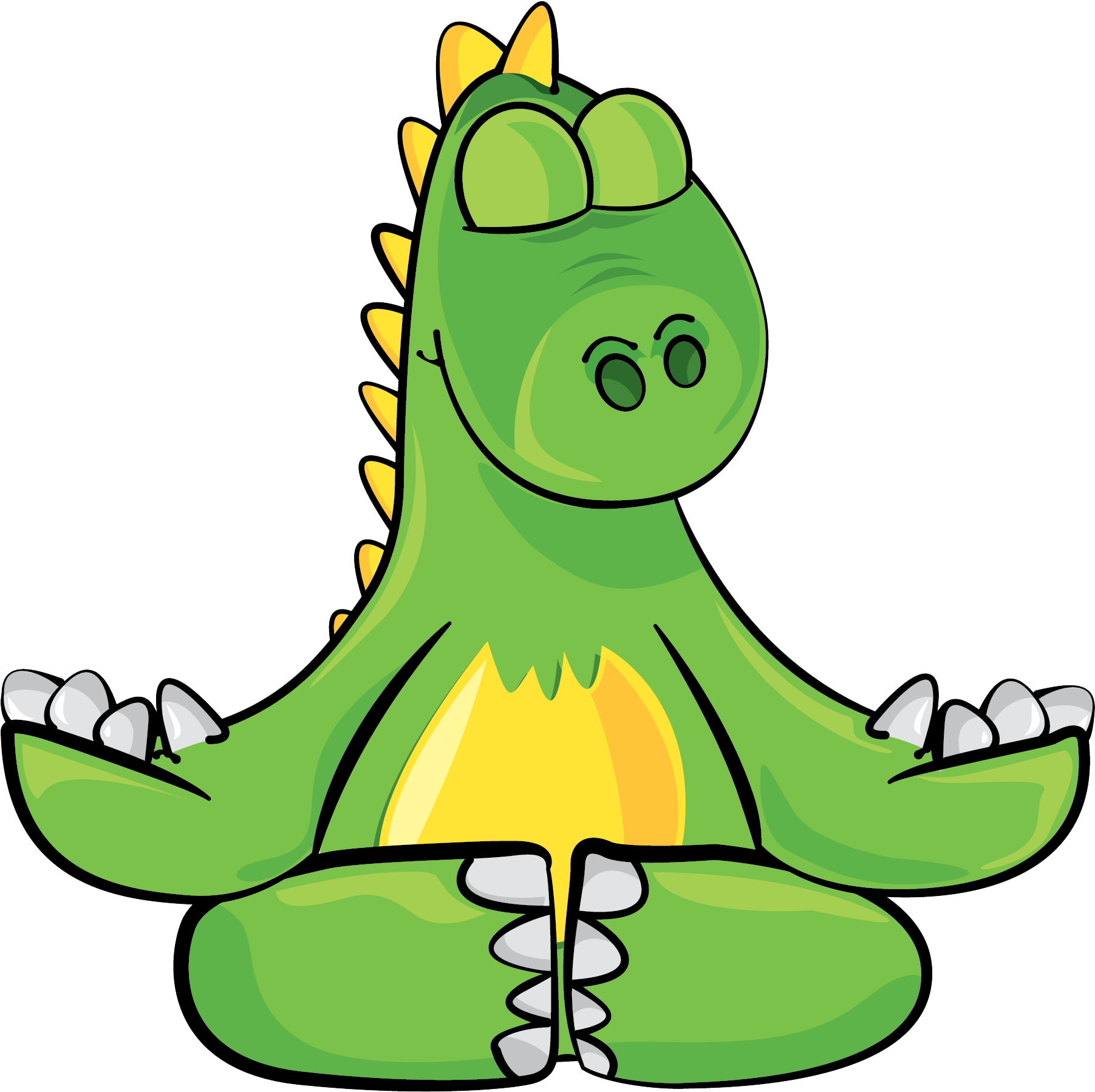 The Green Dinosaur - Dinosaur (2433x2433)