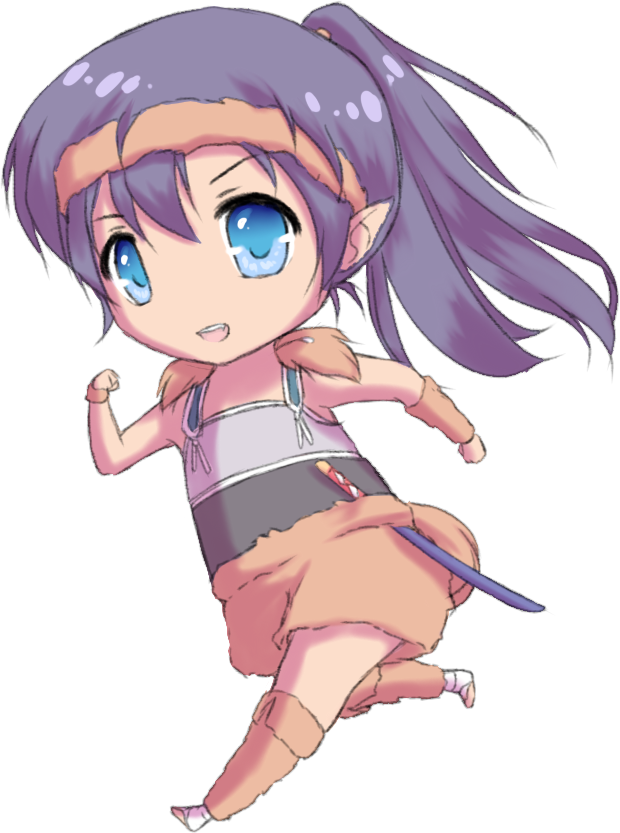 Koga - Inuyasha Chibi Miroku (620x833)