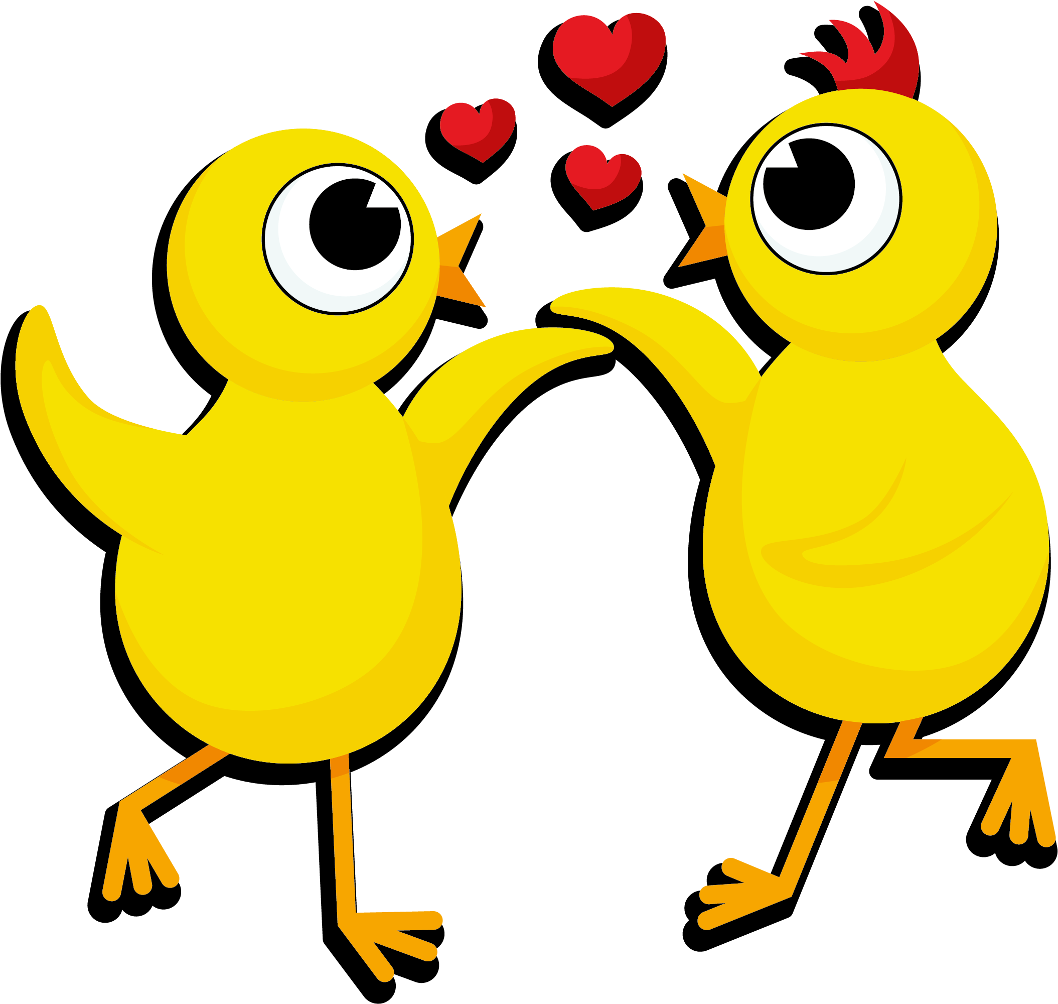 Easter Melbas Chicks - Cartoon (2362x2362)