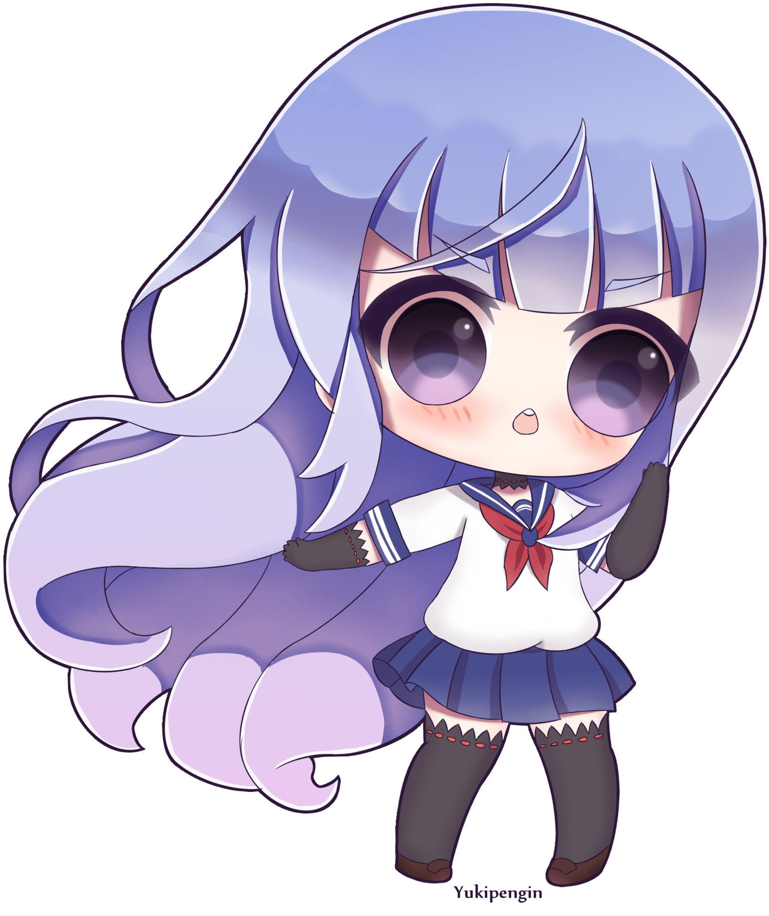 Yandere Simulator Megami Chibi (1600x1882)