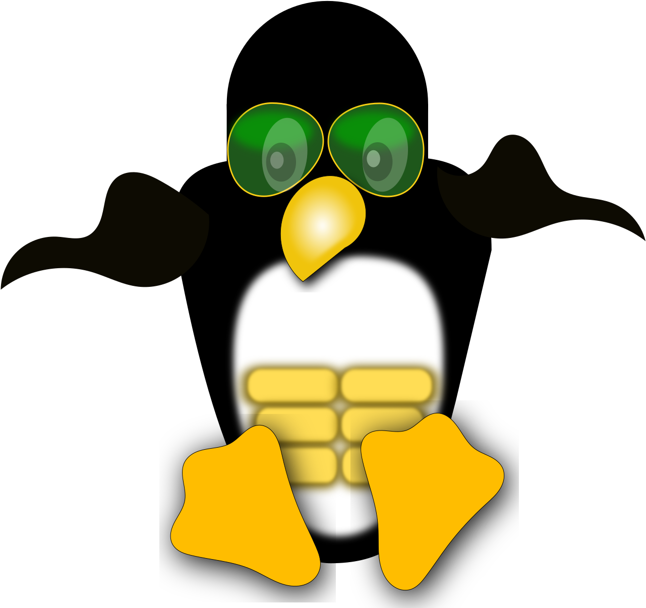 Penguin Logo Penguin Logo Vector 25 Amusing Penguin - Logo (1697x2400)