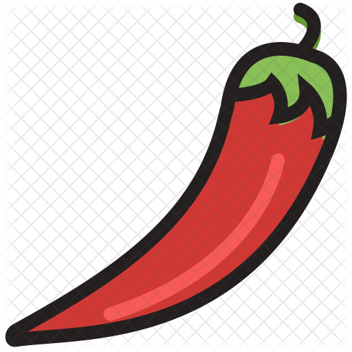 Chilli Icon - Chili Pepper (512x512)