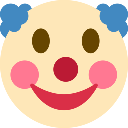 Twitter - 🤡 Emoji (512x512)