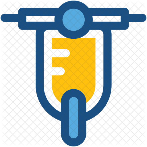 Scooter Icon - Graphic Design (512x512)
