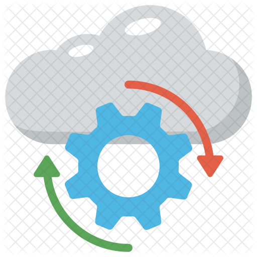 Cloud Computing Icon - Emblem (512x512)