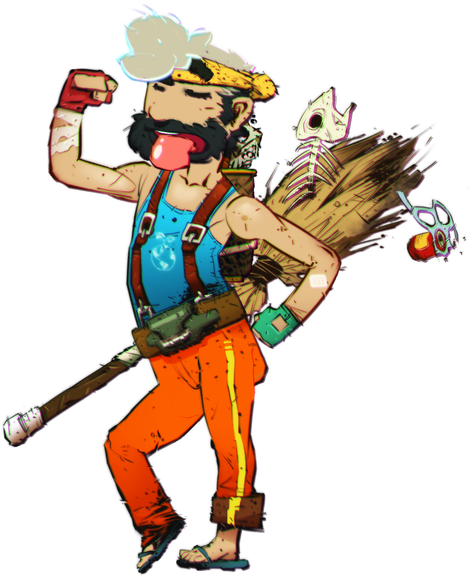 Iron Corbo Combat - Cartoon (930x1177)