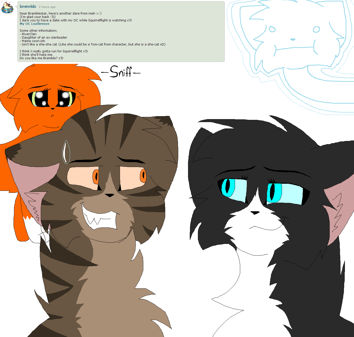 Warriors Bramblestar X Jessy (1440x1372)