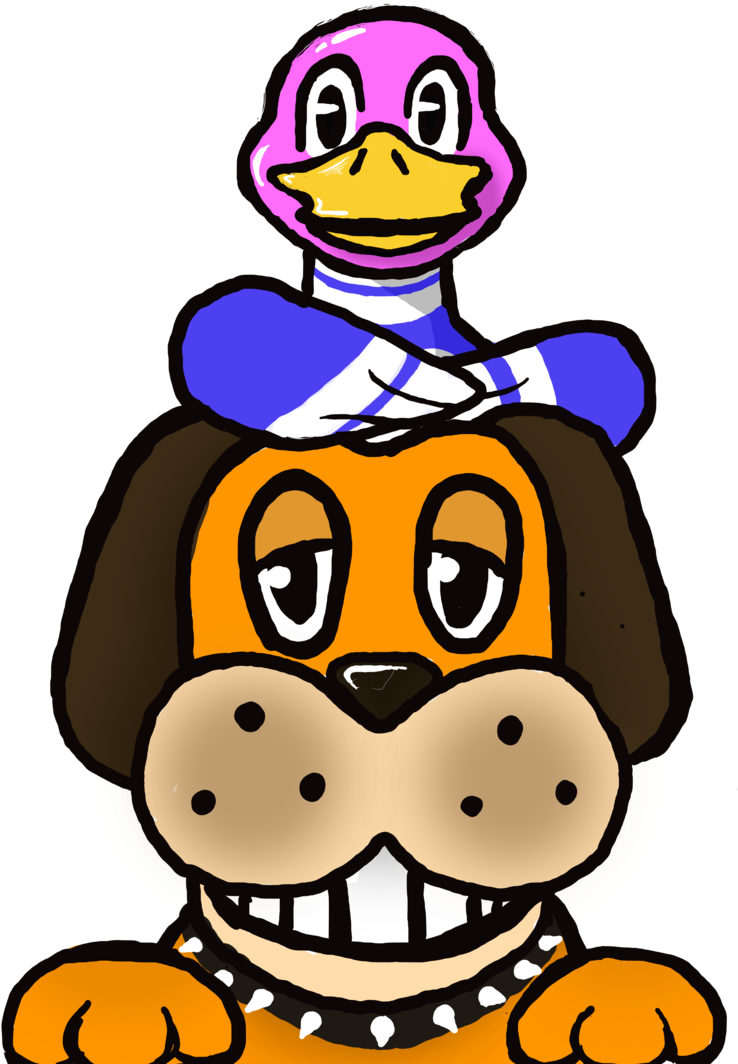 Duck Hunt By Rayed The Pleb - Drawing (752x1063)
