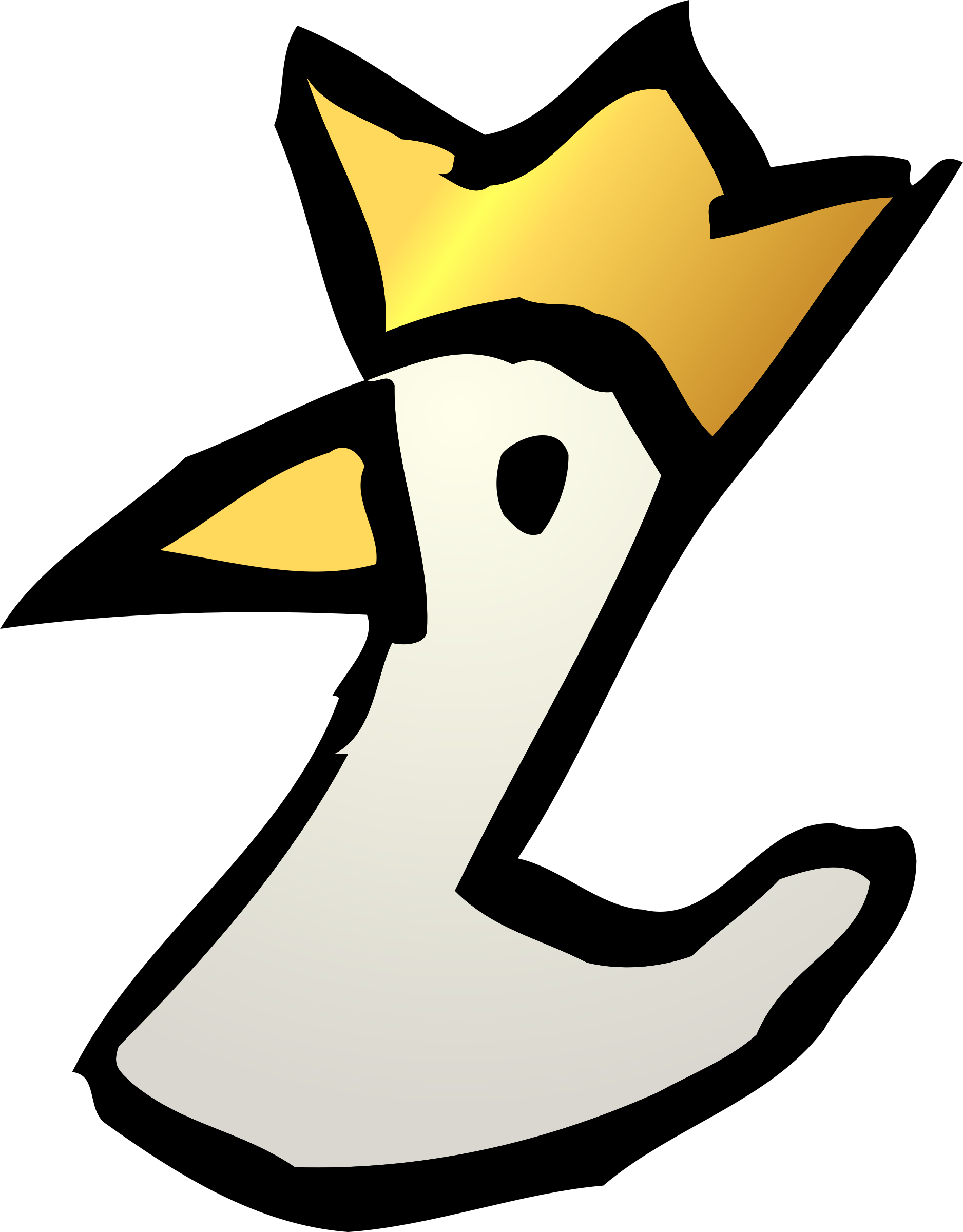 Swan Icon - Icon (1876x2400)