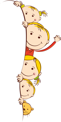 Niños Vector Png (256x500)