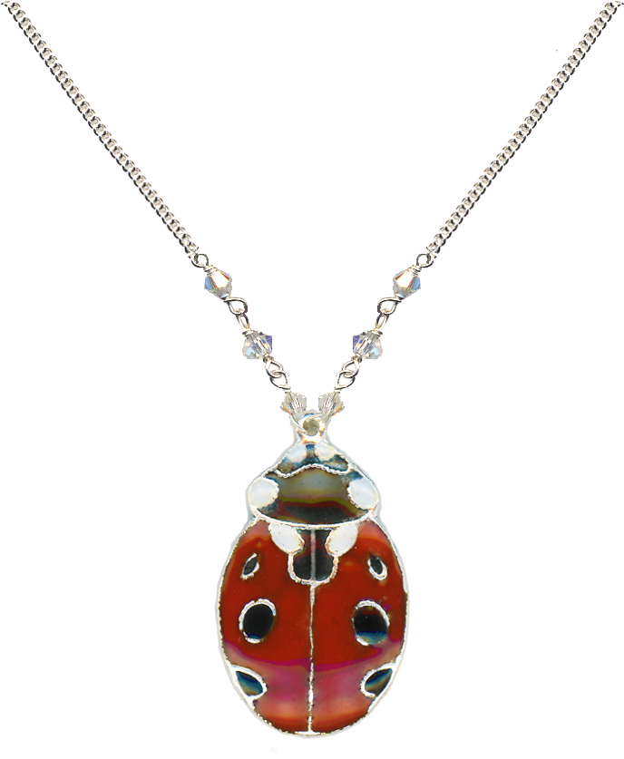 Ladybug Large Necklace - Ladybug Large Necklace (900x900)
