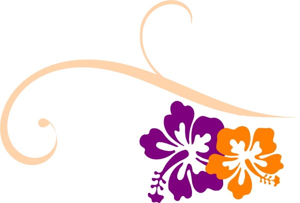 Hibiscus Clip Art (600x407)