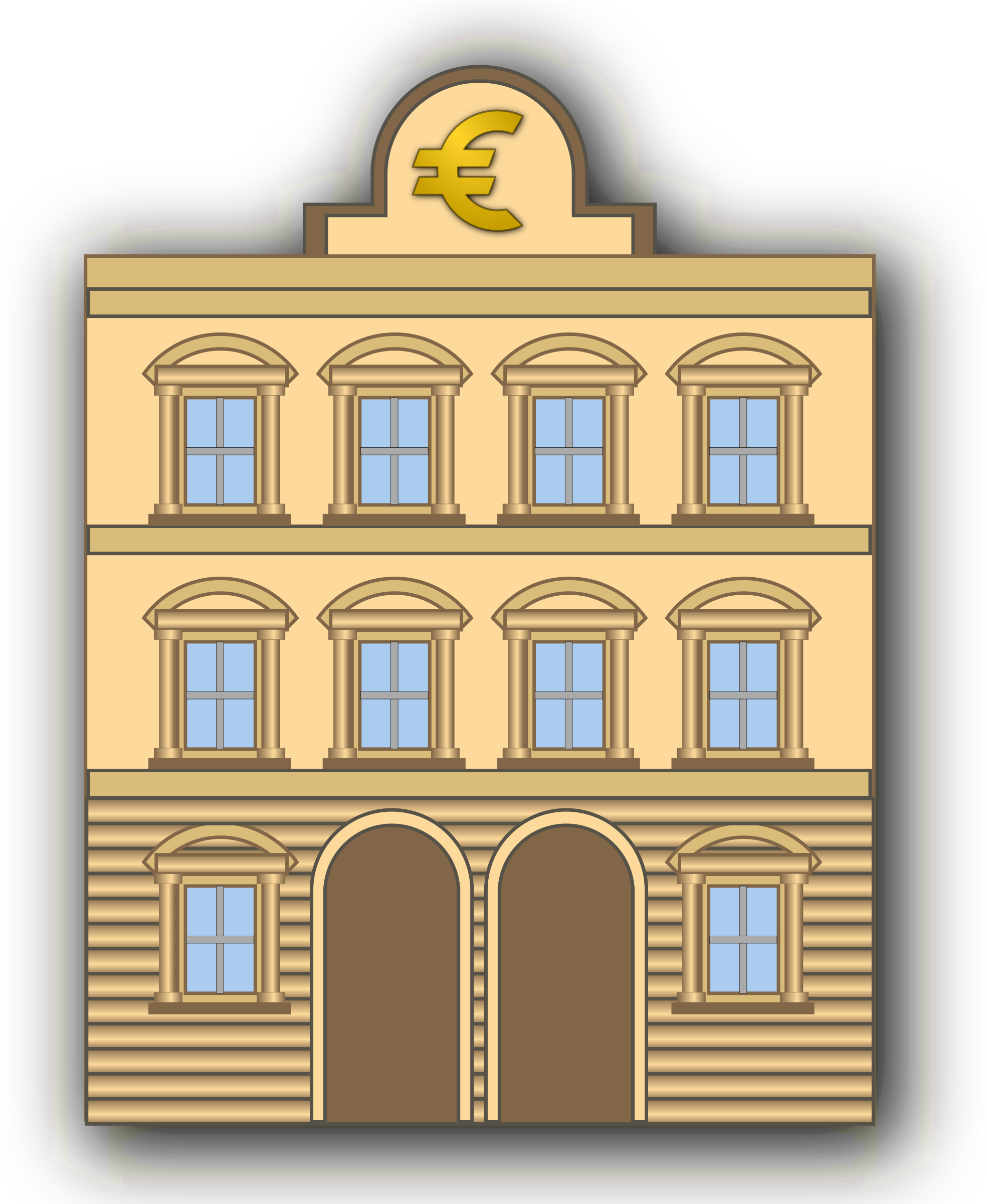 Big Image - Bank Clipart (1983x2400)