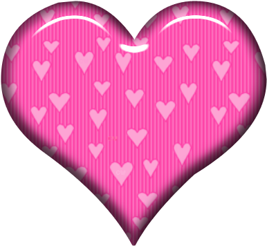 Pink Hearts Background (450x400)