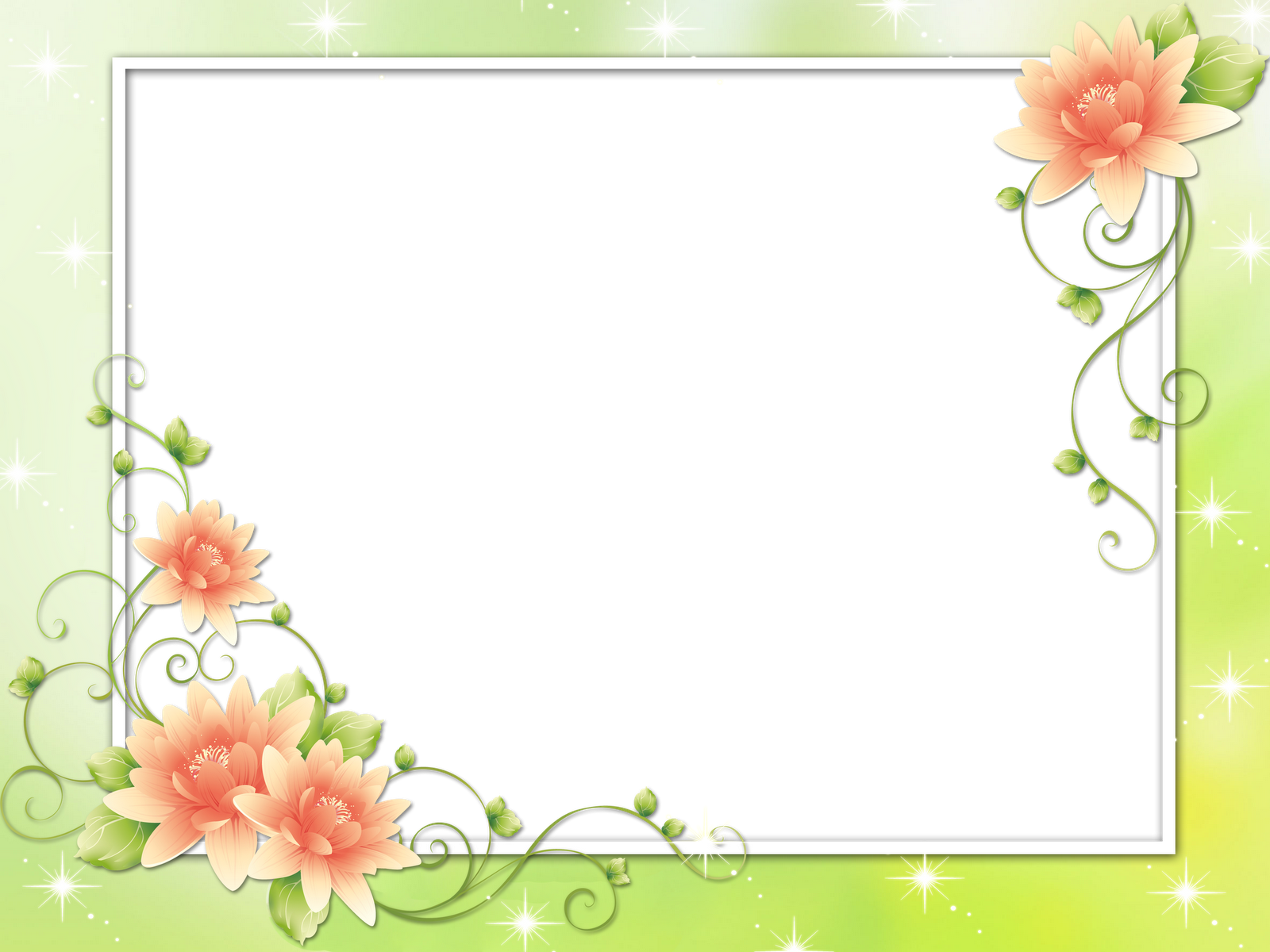   Green Borders And Frames (1600x1200)