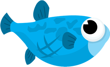 Grouper - Cartoon Underwater Creatures (400x400)