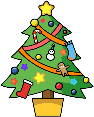 Christmas Tree Clip Art (540x623)
