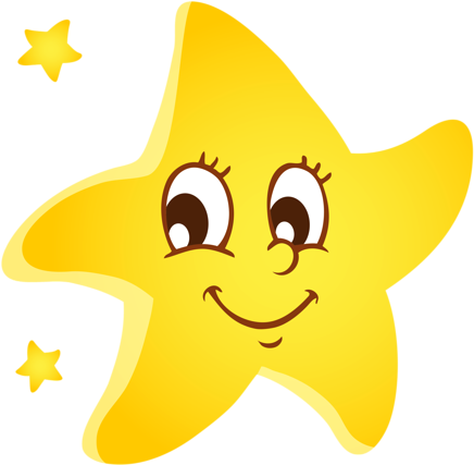 4 - Star Clipart Transparent Background (500x454)