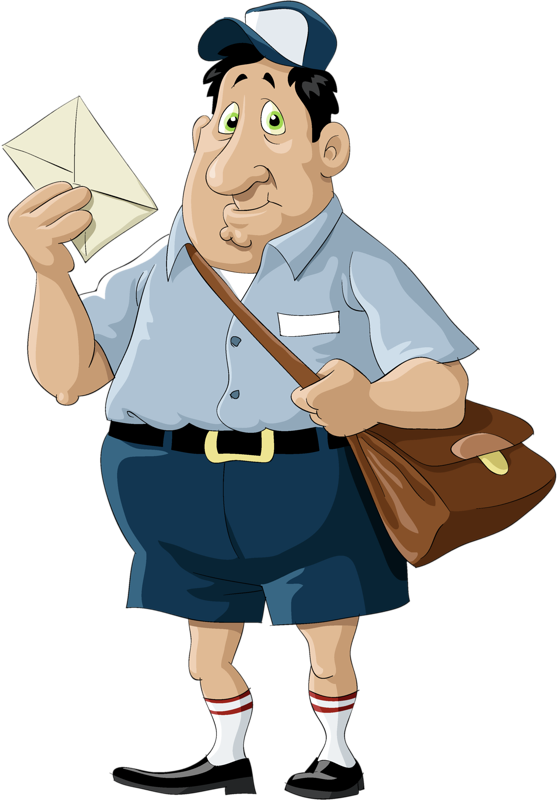 Craft - Cartoon Postman (558x800)