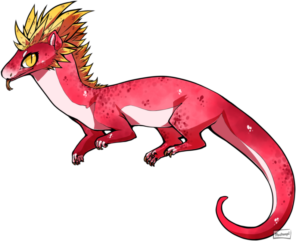 Pseudodragon - Cartoon (989x807)