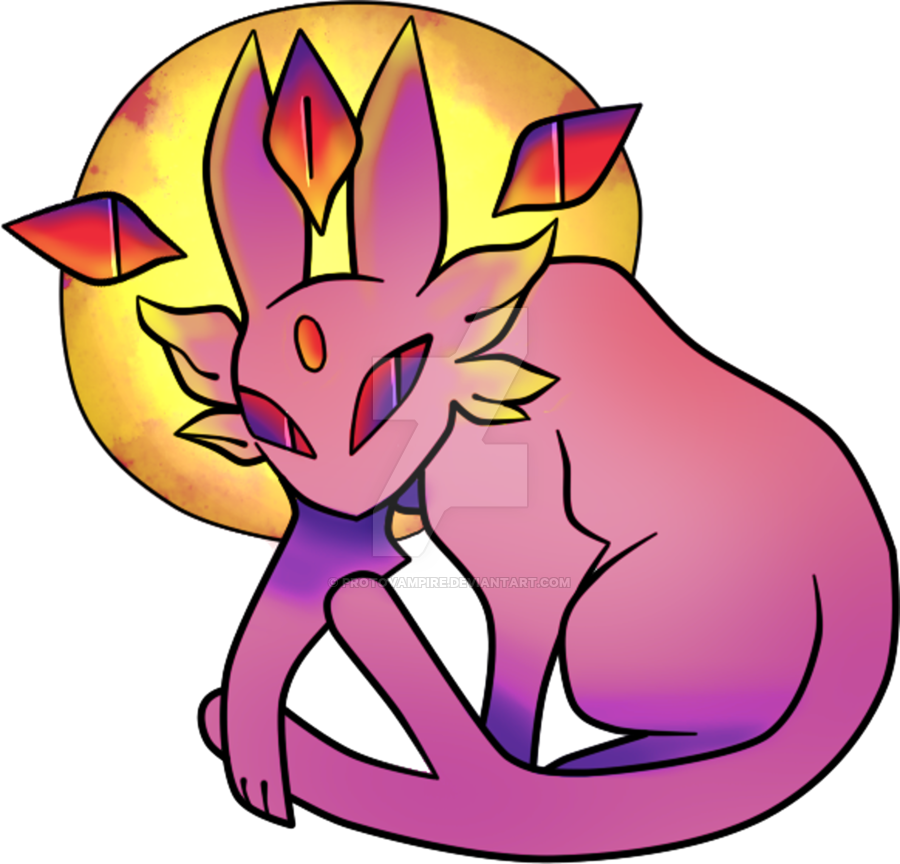 Psychic By Protovampire - Cartoon (900x864)