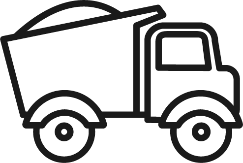 Dump Truck - Construction (494x331)