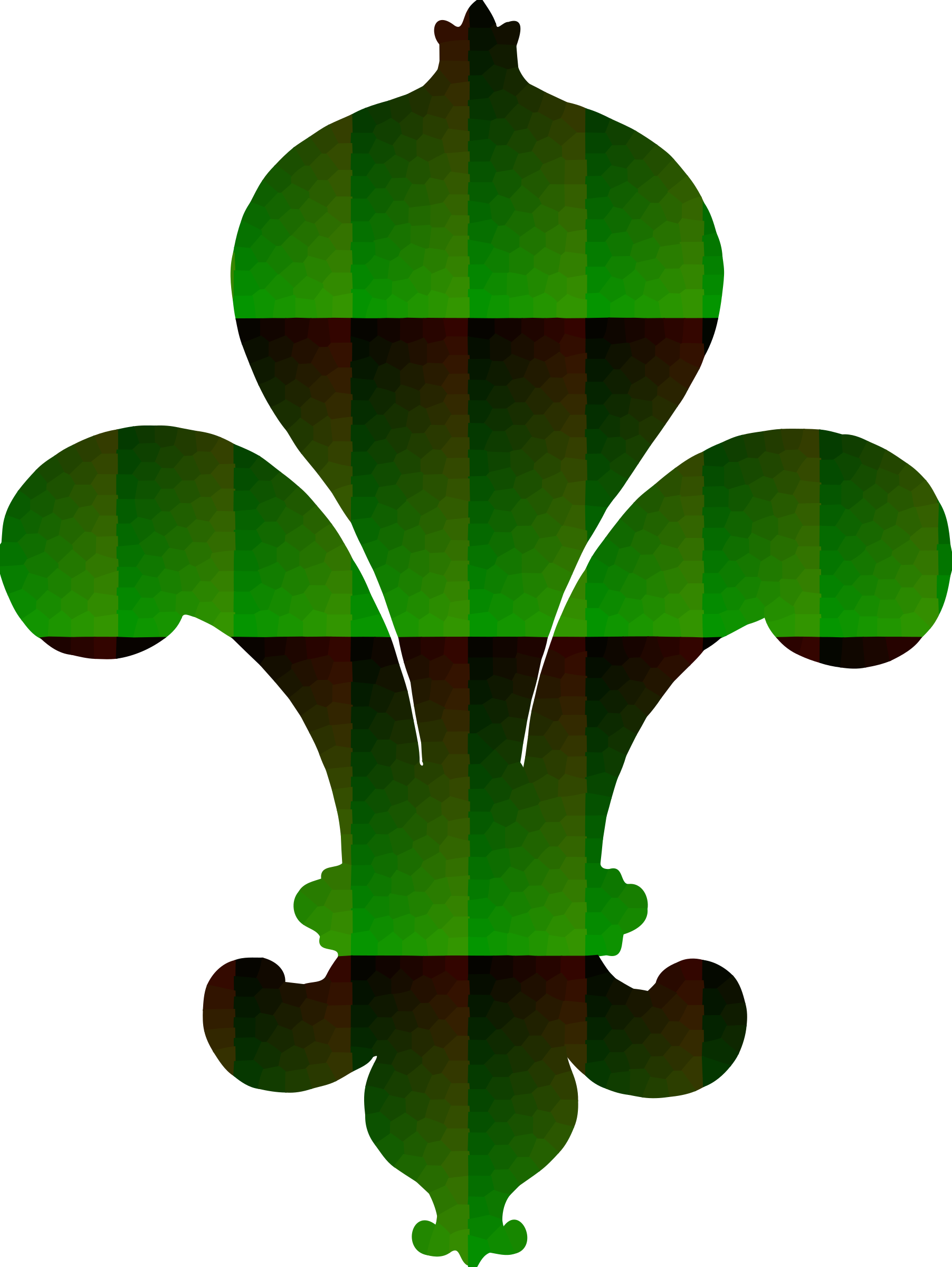 Fleurs De Lys Design 3 - Vector Graphics (1804x2400)
