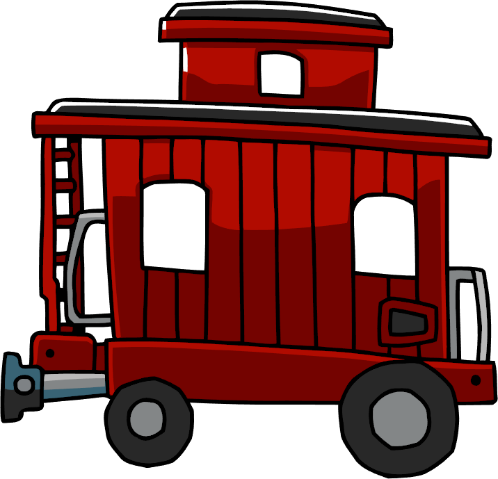 Image - Caboose Clip Art (716x689)