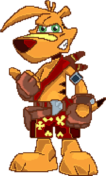 Pixel Art By Pixeywolf - Cartoon (1366x768)