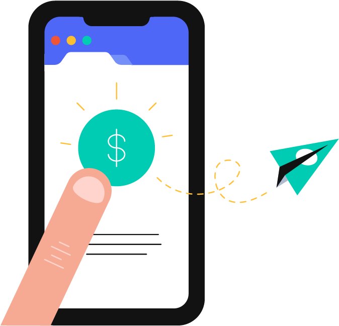 Pay Landing Feature2 @2x - Iphone (686x653)
