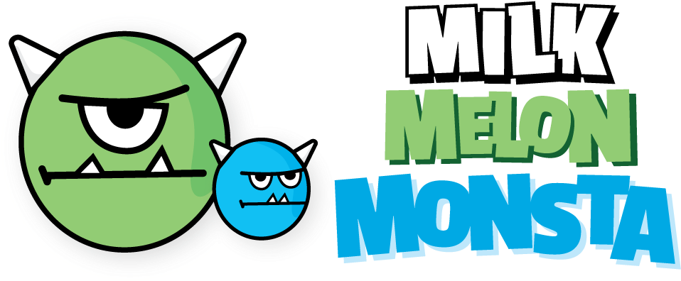 Milk Melon Monsta - Cartoon (1000x438)