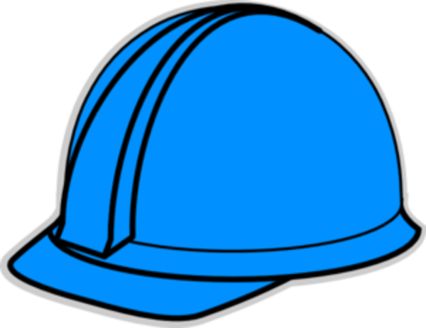 Clip Art Hard Hat (600x462)