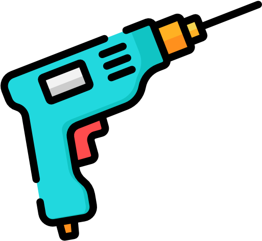 Driller Free Icon - Drill (512x512)