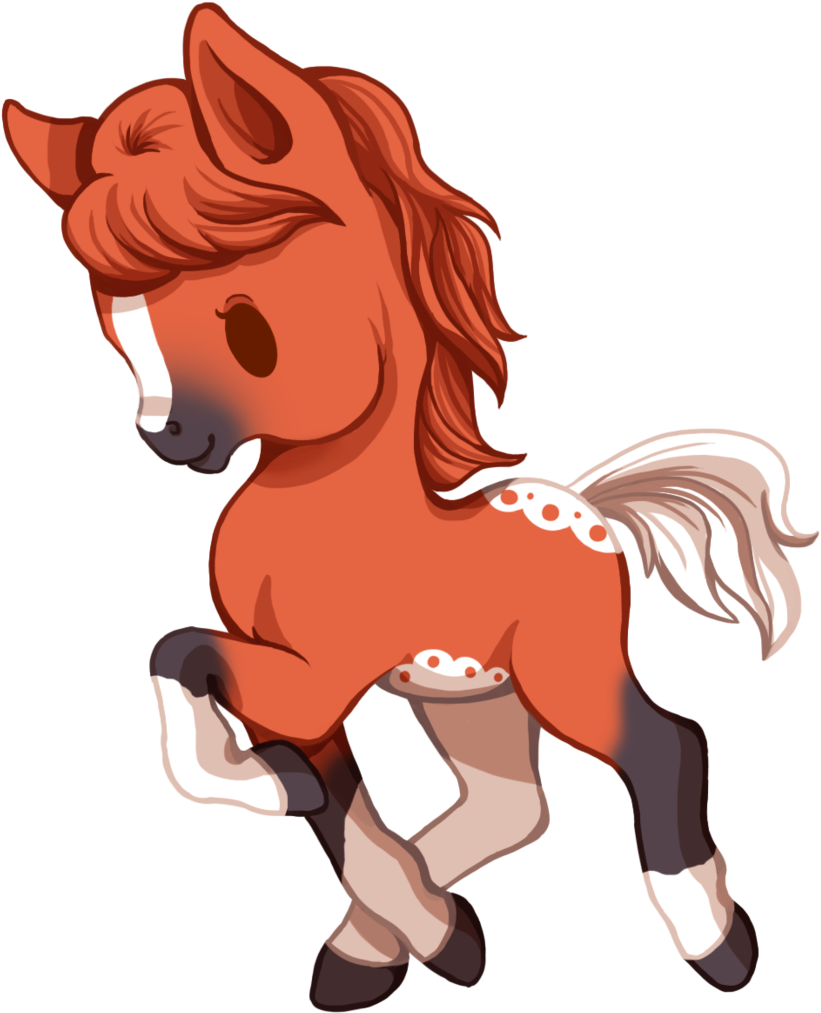Chibi Chibi By Audry22 - Chibi Horse (900x1079)