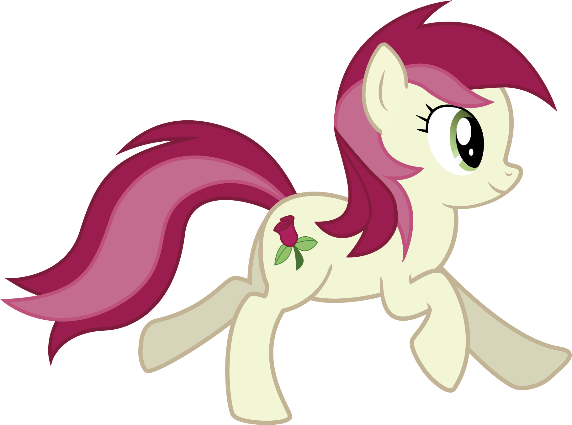 Mlp Rose Vector By Ispincharles Mlp Rose Vector By - Rose Mlp (2000x1431)