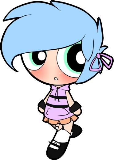 Meg By Https - Powerpuff Girls Oc (400x550)