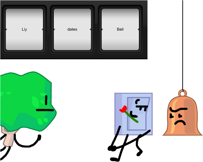 Bfb/bfdi Slot - Digital Art (800x600)