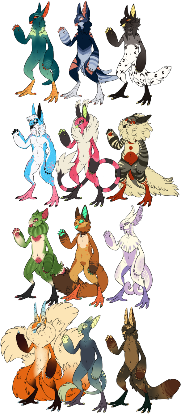Finished Base Transfers - Cartoon (592x1348)