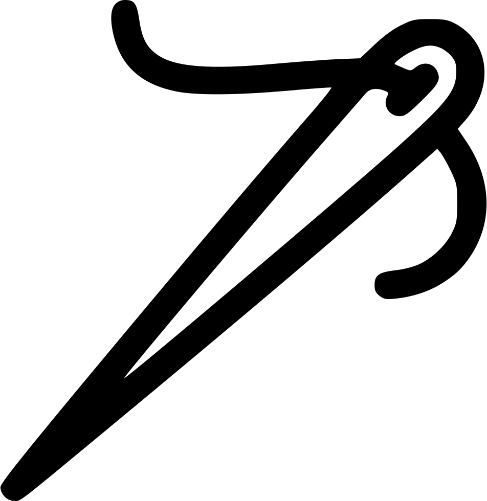 Needle Needle Needlework Tailoring Comments - Drawing (952x980)