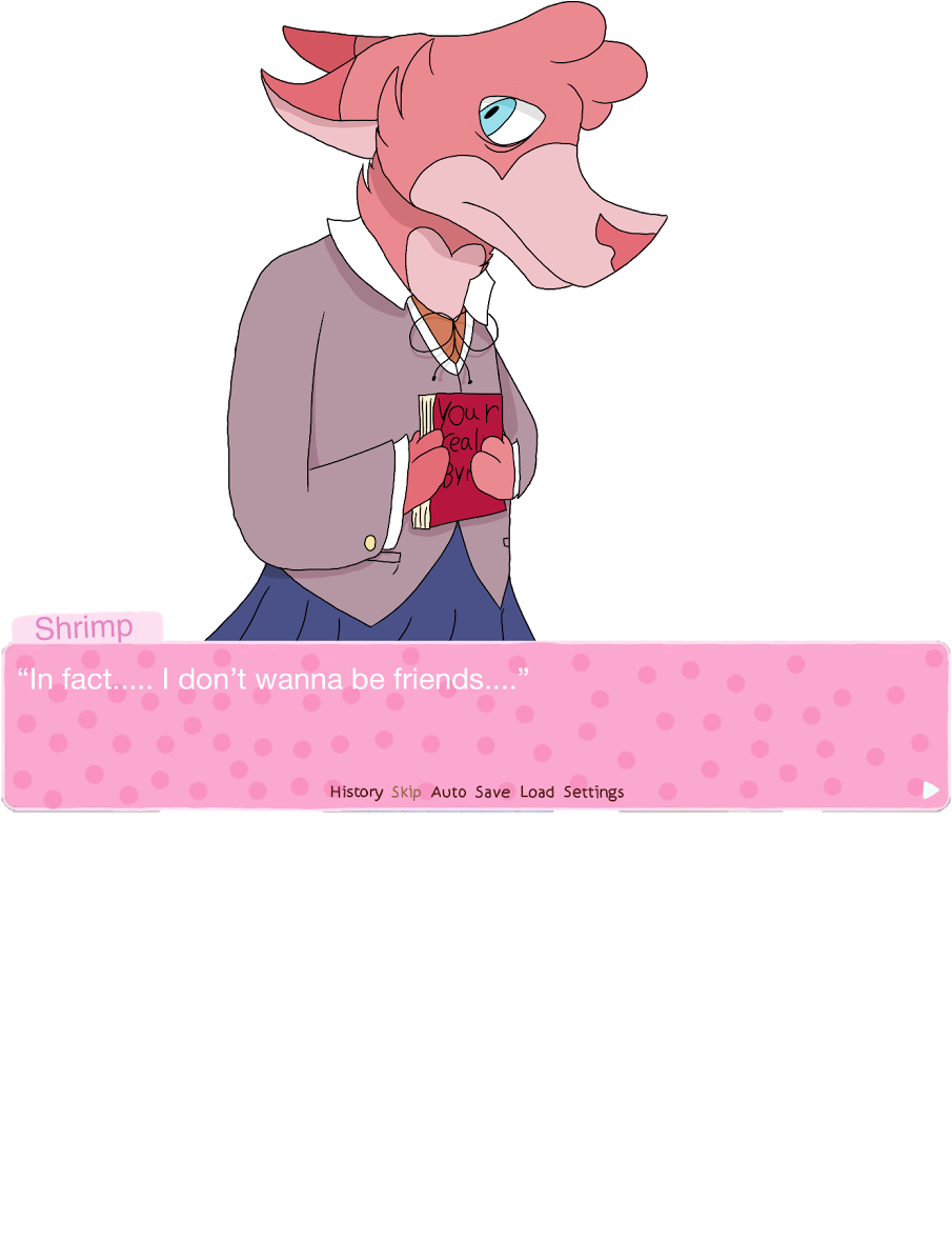 Ddlc Shrimp - Cartoon (1000x1334)