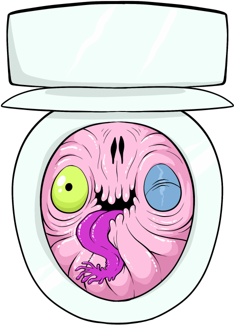 Toilet - Cartoon (700x700)